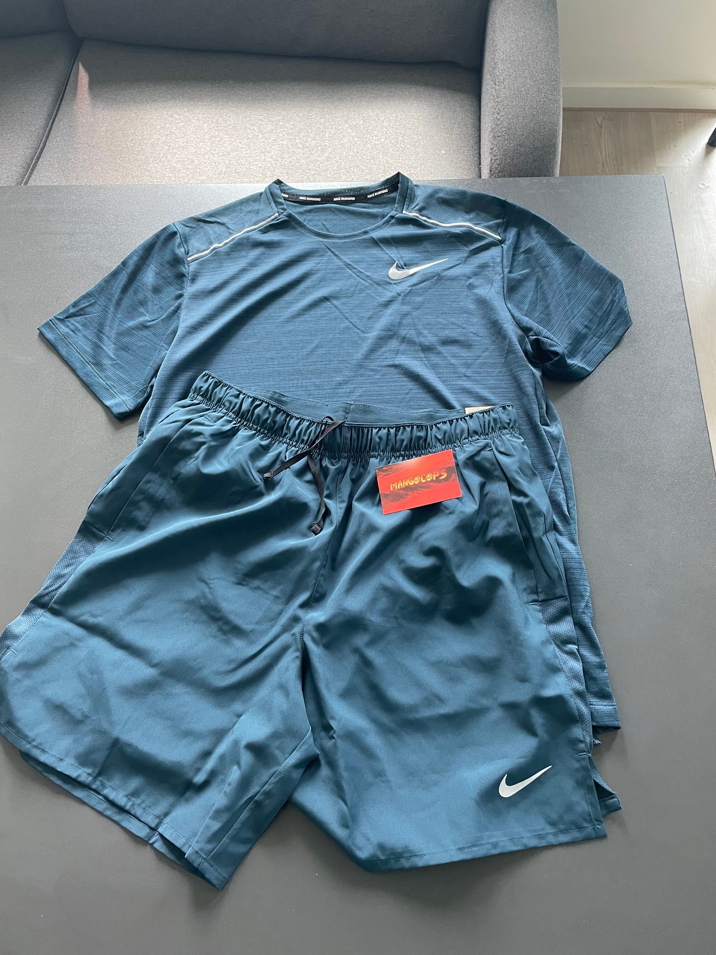 NIKE ARMOURY NAVY SHORT SET