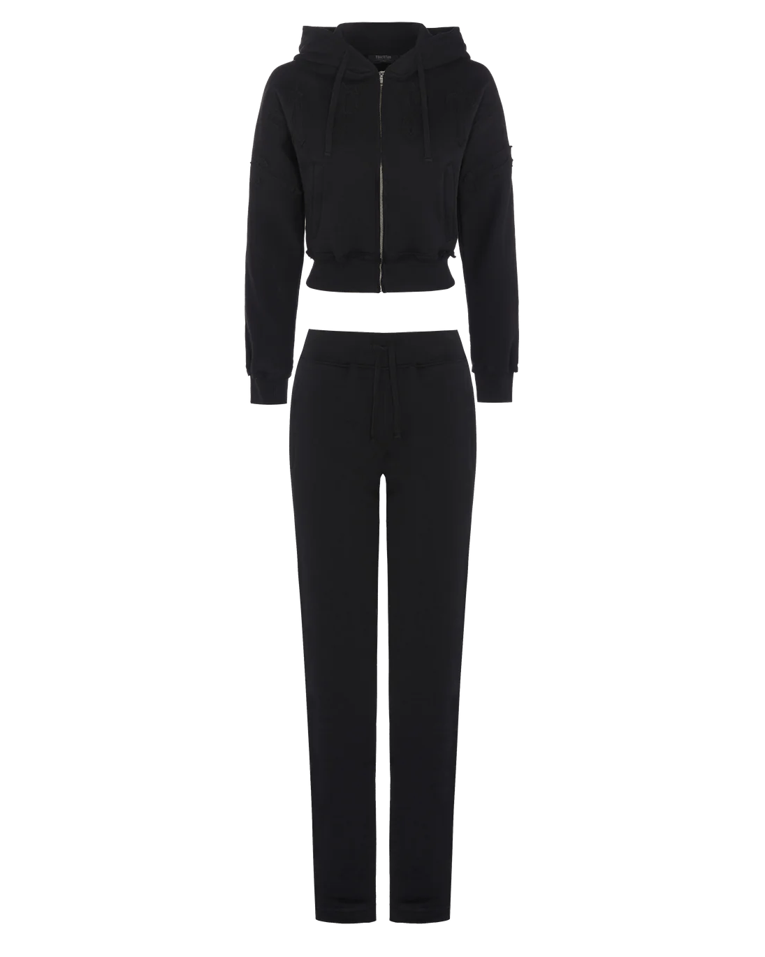 TRAPSTAR WOMENS IRONGATE CHENILLE TRACKSUIT BLACK