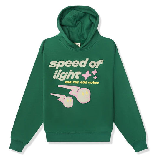 Speed of Light Hoodie - Malachite Green