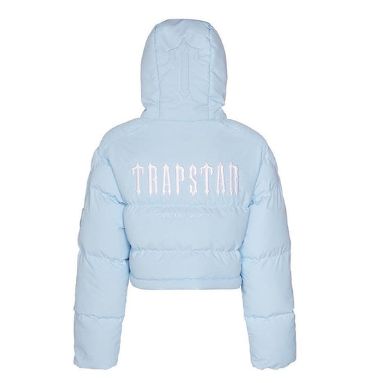 TRAPSTAR WOMENS ICE BLUE 2.0 PUFFER JACKET