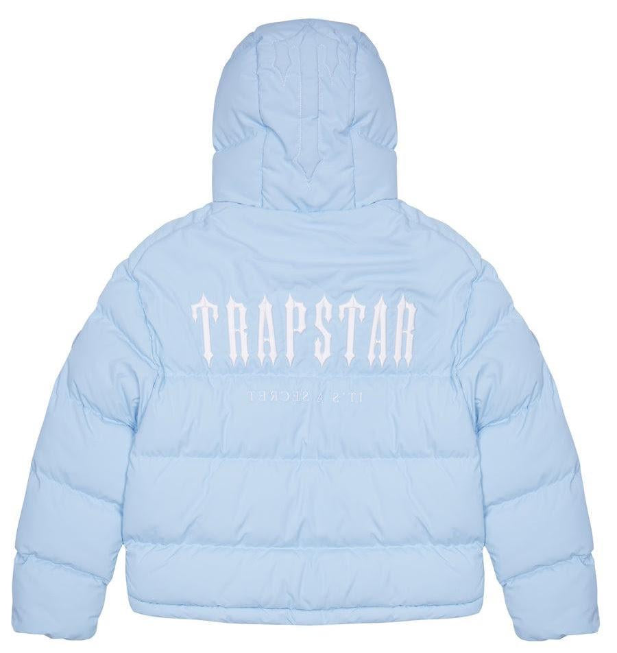 TRAPSTAR DECODED PUFFER JACKET ICE BLUE 2.0