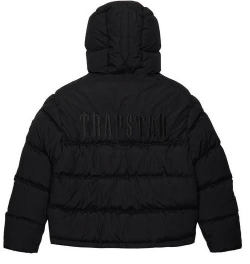 TRAPSTAR BLACK DECODED PUFFER BLACKOUT 2.0