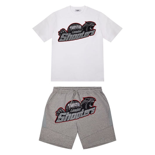 TRAPSTAR SHOOTERS SET WHITE/GREY/RED