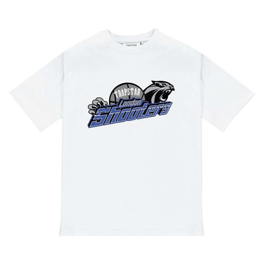 TRAPSTAR SHOOTERS TEE WHITE/BLUE