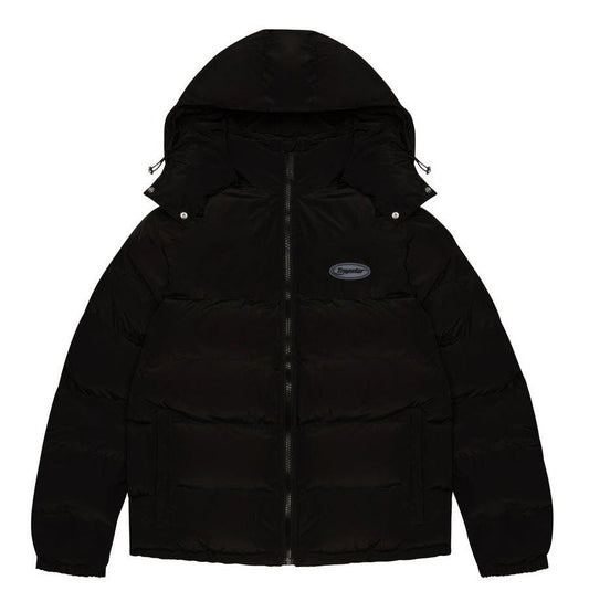 TRAPSTAR HYPERDRIVE TRIPLE BLACK PUFFER JACKET