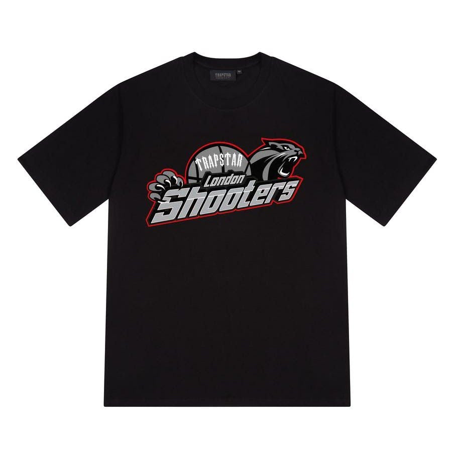 TRAPSTAR SHOOTERS TEE BLACK/GREY