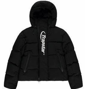 TRAPSTAR HYPERDRIVE TECHNICAL PUFFER BLACK/WHITE