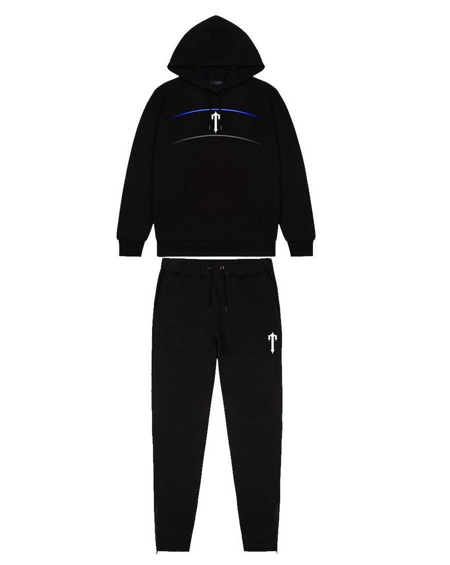 TRAPSTAR HORIZON T TRACKSUIT BLACK