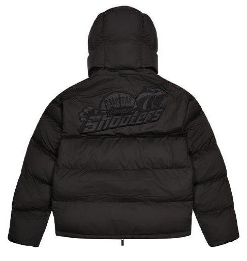 TRAPSTAR SHOOTERS PUFFER JACKET BLACKOUT REFLECTIVE