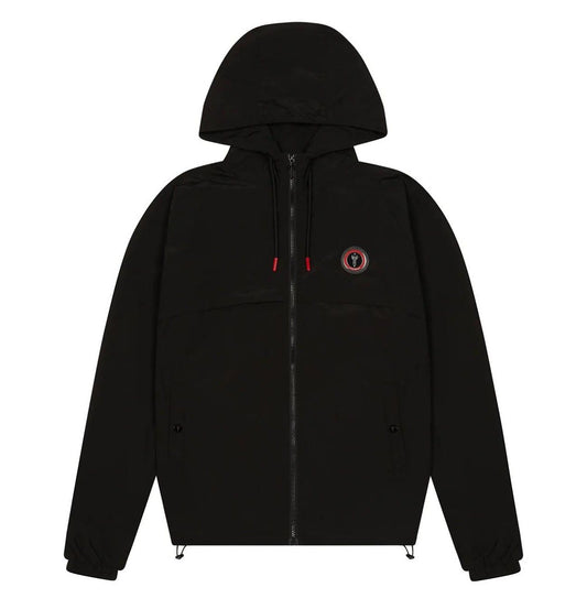 TRAPSTAR T IRONGATE WINDBREAKER BLACK/RED