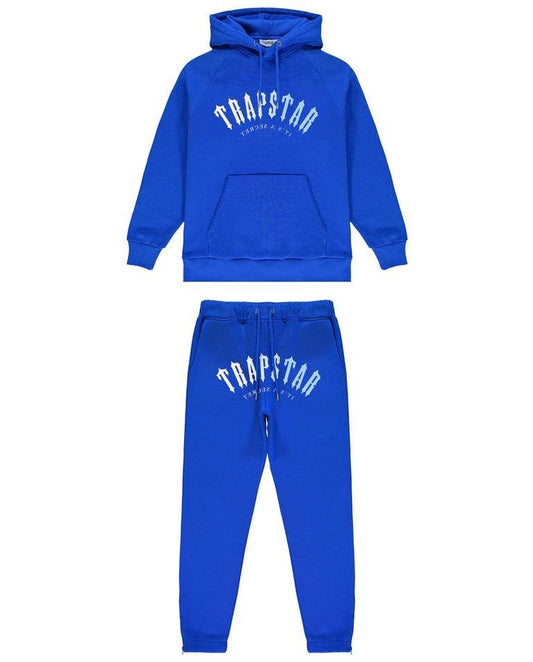 TRAPSTAR IRONGATE ARCH ITS A SECRET TRACKSUIT BLUE