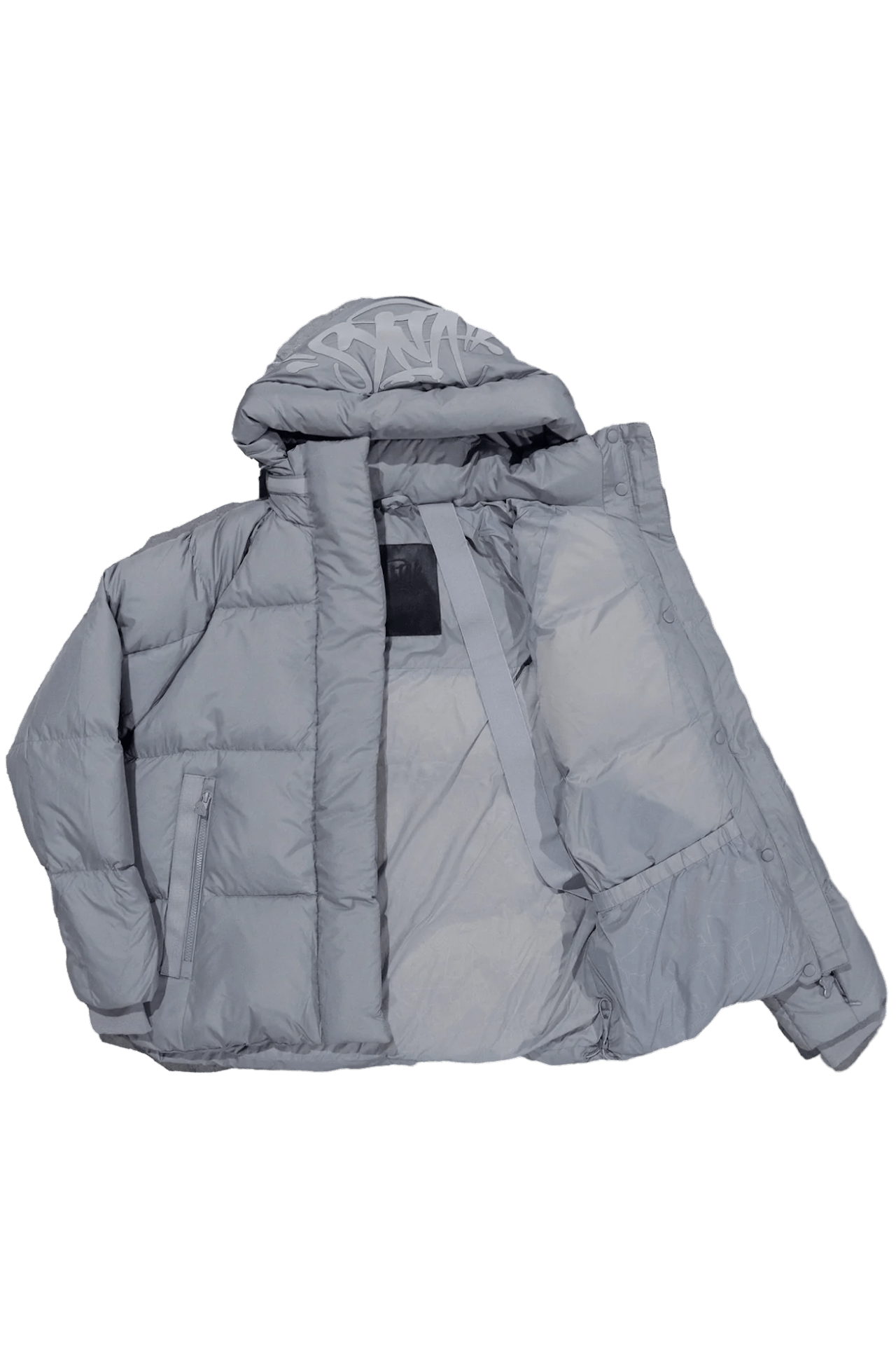 Syna Down Puffer Coat Grey