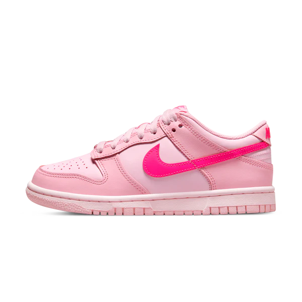 NIKE DUNK LOW GS TRIPLE PINK