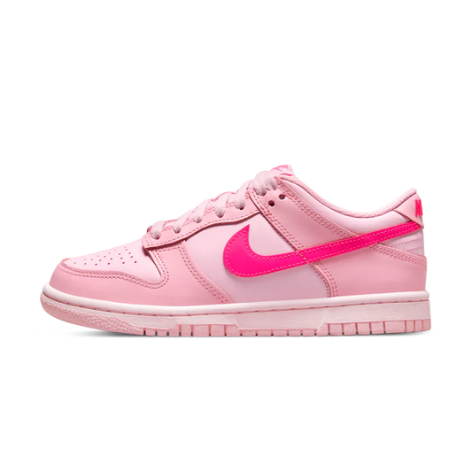 NIKE DUNK LOW GS TRIPLE PINK