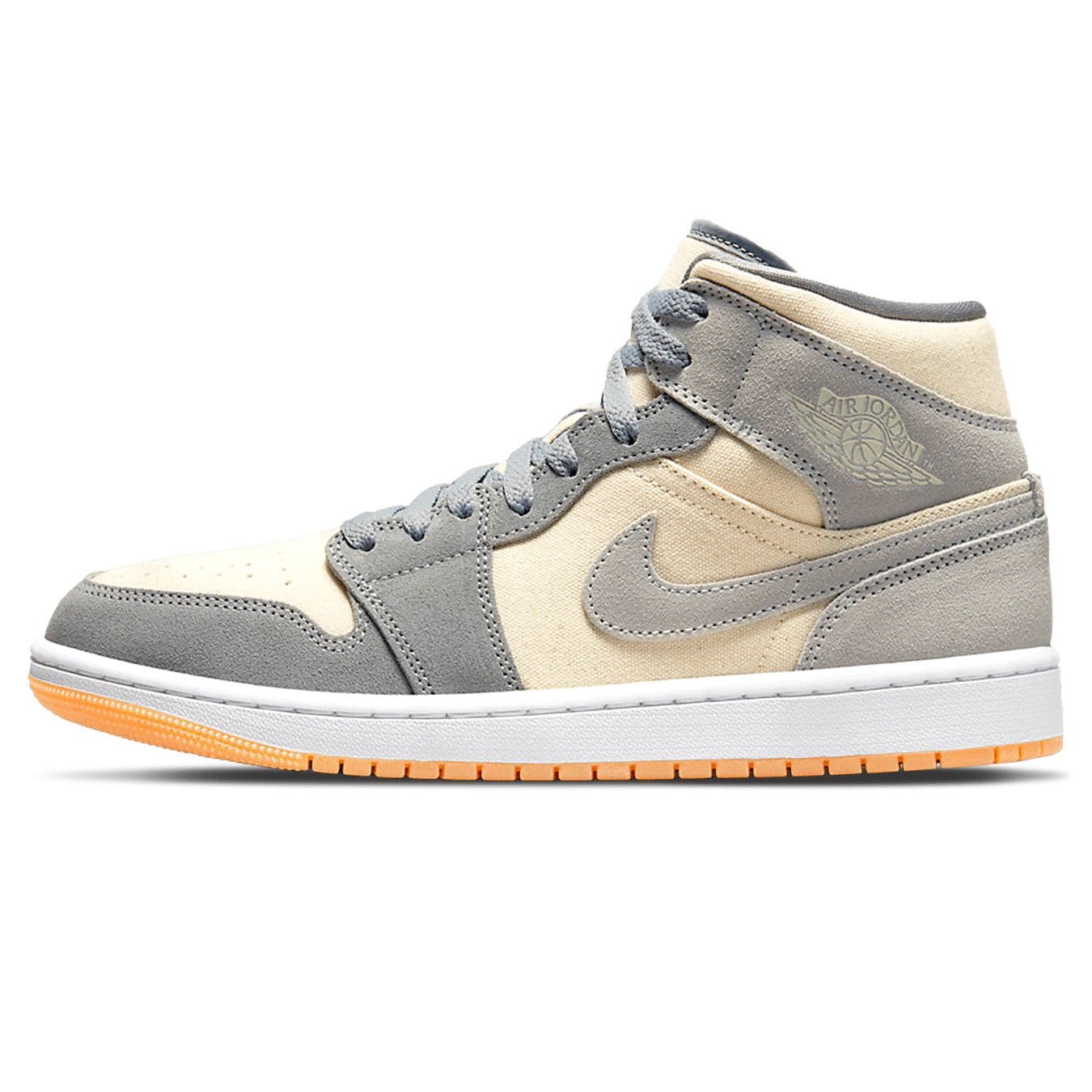 JORDAN 1 MID COCONUT PARTICLE GREY