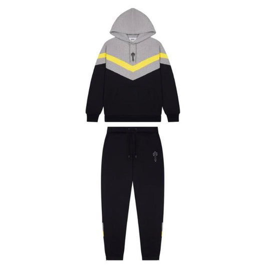 TRAPSTAR YELLOW V STRIPE TRACKSUIT